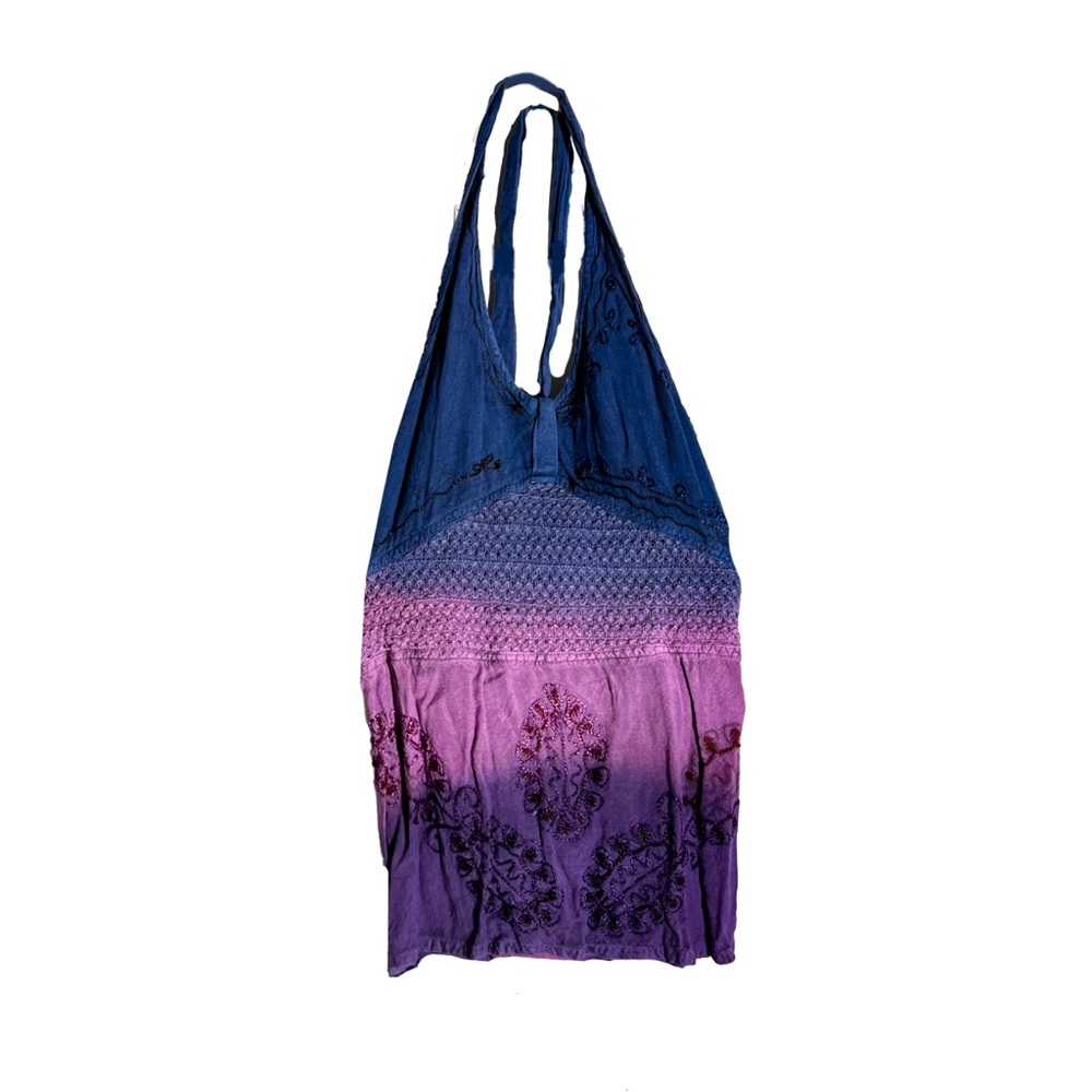 Halter Purple Top